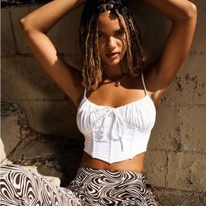 Garage Cami Whitney Bustier Tank - Medium